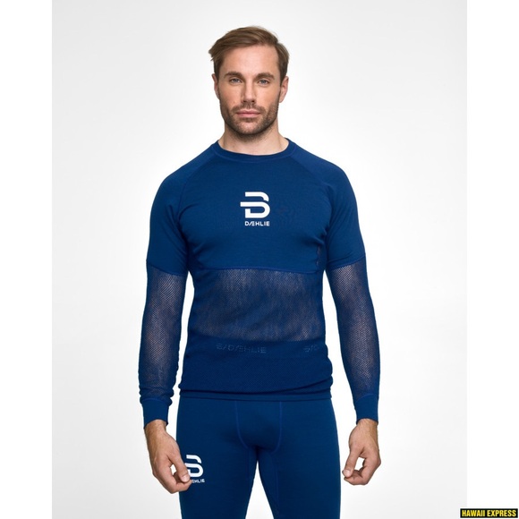 💙 Airnet Wool Long Sleeve Base Layer – Estate Blue | Size XL | Never Worn 💙 - Picture 1 of 2